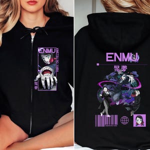 Anime Manga hoodie zipper Plus size Gift for friends Gift for anime lover Funny gift Unisex hoodie