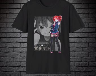 Kasane Teto vocaloid Custom shirt Gift for her Gift for friends Funny gift Unique design Webtoon Unisex shirt