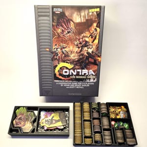 Insert / Organiser for the Contra boardgame