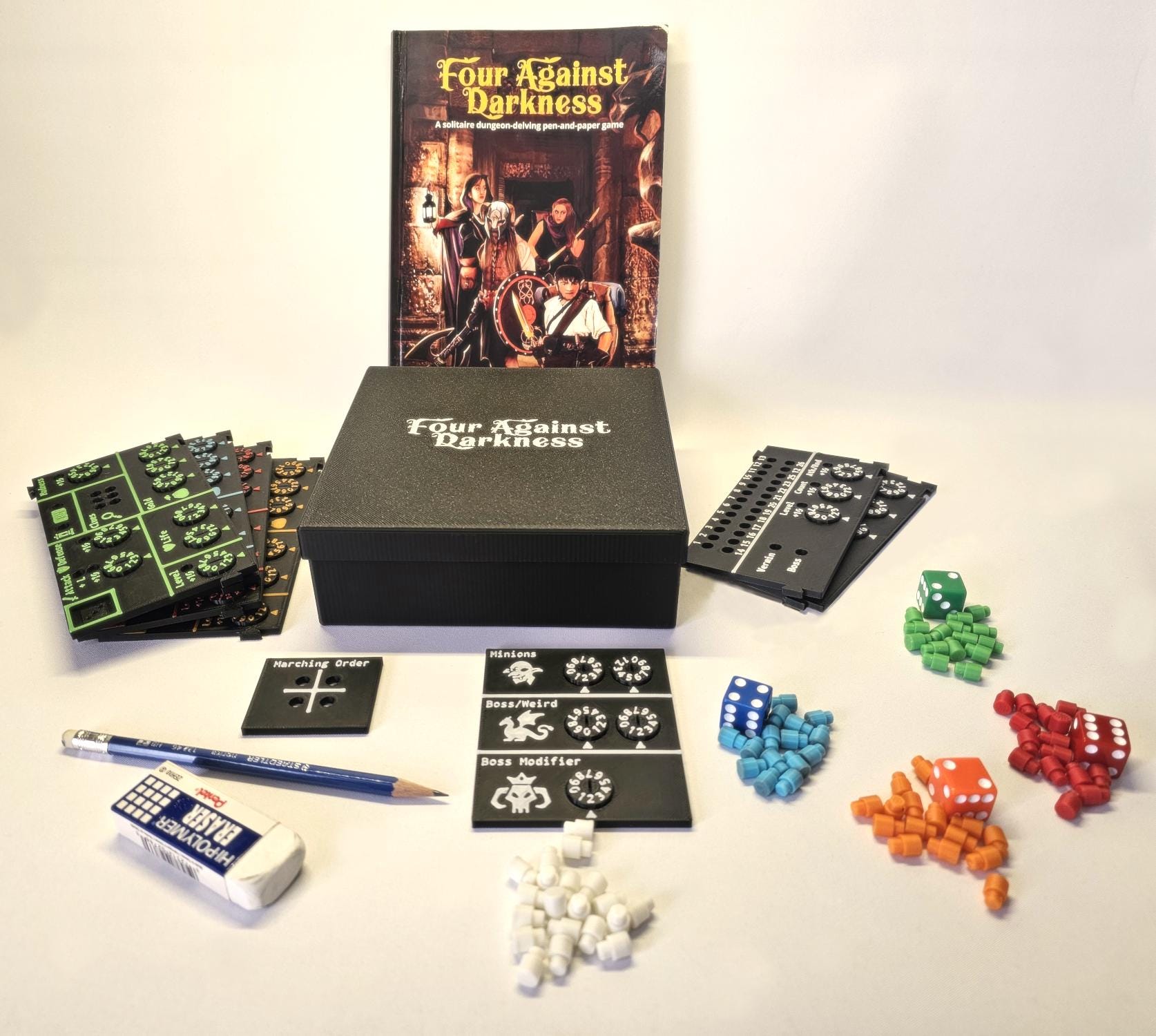 Four Against Darkness - Deluxe Player Kit - Etsy