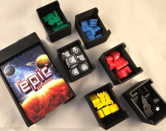 Tiny Epic Galaxies Insert for Sleeved Cards (unofficial) - 3D Printed Board Game Organizer - Etsy Tiny Epic Galaxies Insert for Sleeved Cards (unofficial) - 3D Printed Board Game Organizer - Etsy