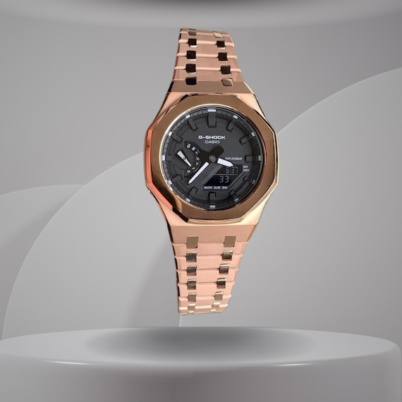 値下げしました！G-SHOCK GA-2100 ローズゴールド G-SHOCK ブライトメタリックダイヤルシリーズ ローズゴールド GA