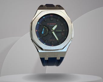 Casioak Rainbow Galaxy GA-2100 Mod - G-modz High-quality G