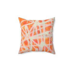 Graffiti Spun Polyester Square Pillow