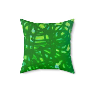 Custom College Graffiti Pillow. Personalized Dorm & Campus Decor, Spun Polyester Dorm Pillow, Customized Graffiti Cushion, School Spirit