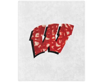 Plush Spirit Blanket - Madison, WI. Graffiti-Inspired Artwork.