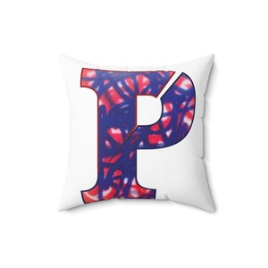 University of Pennsylvania Quakers College Graffiti Pillow, Dorm Room Decor, School Spirit Throw Pillow, Graduation or Alumni Gift