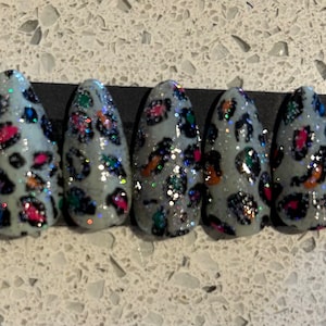 Glow in the dark leopard
