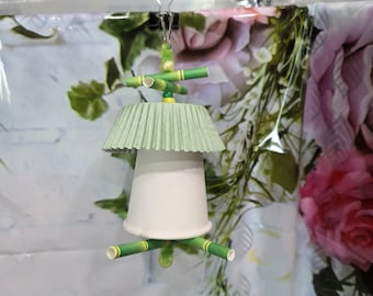 Green Bamboo Mushroom chew toy