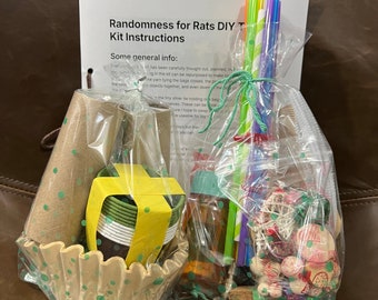 DIY Rat Toy Kit with Directions