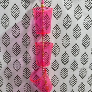 neon cup foraging toy set