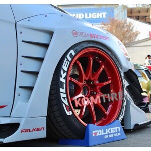 Falken Tire Stickers Tire Letters Decal Custom 1'' 8x Permanent Tire Stickers