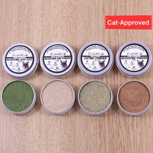 Katzenminze & Silberstockpulver Variety Pack für Katzen: Ganz natürliches Katzenspielzeug