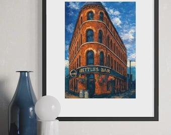 Bittles Bar | Print | Belfast | Pub | Northern Ireland
