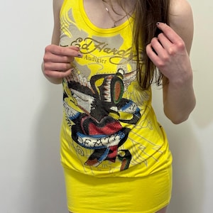 Ed Hardy Tank Top - Etsy