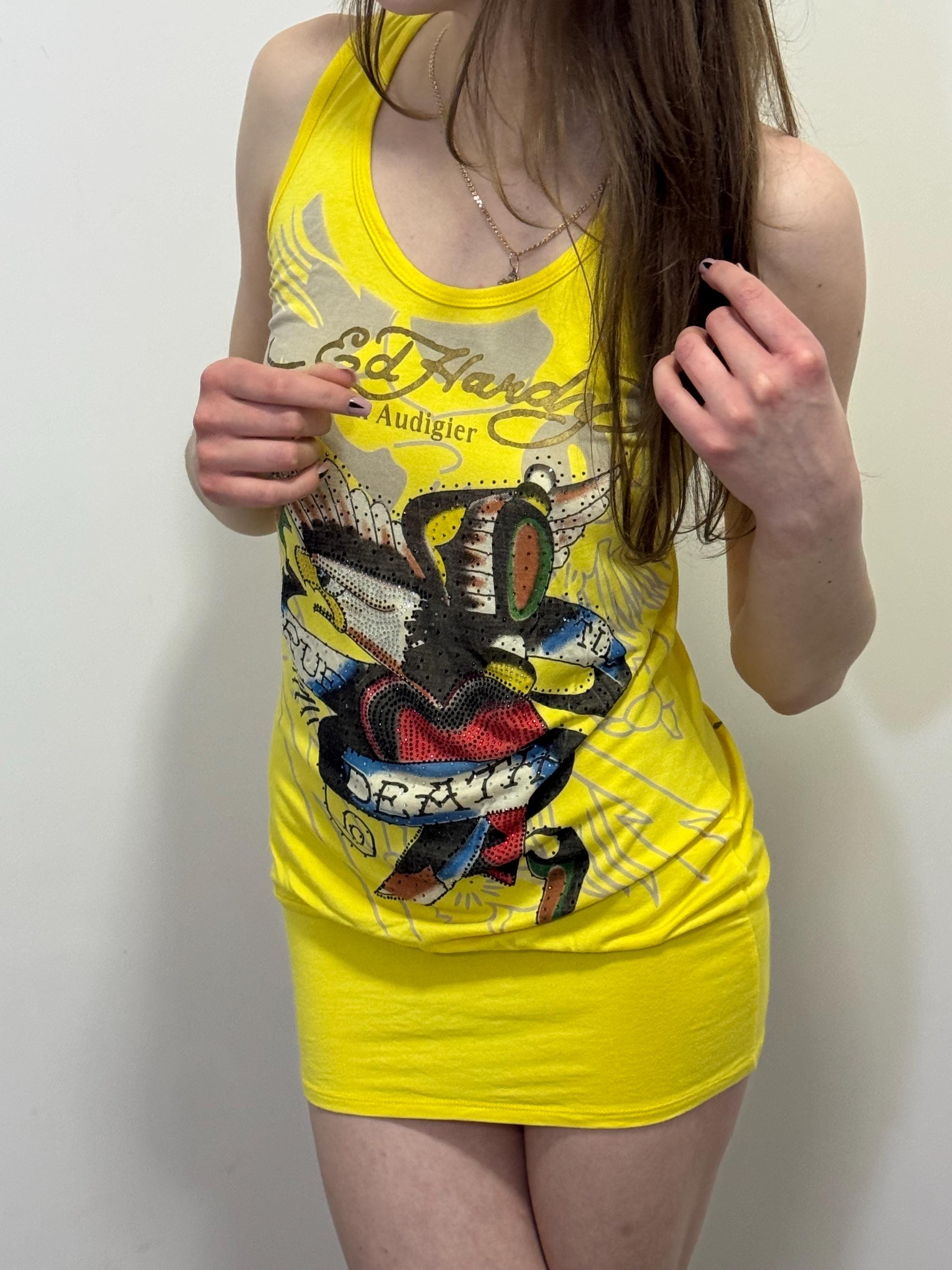 Ed Hardy Tank Top - Etsy