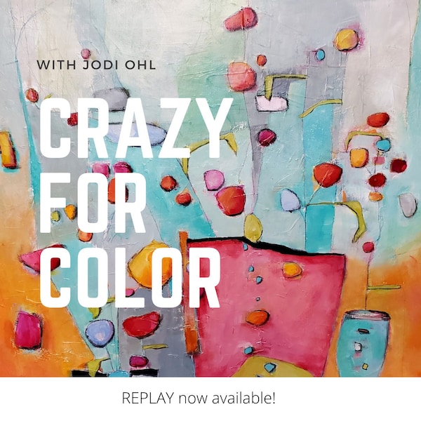 Crazy for Color - REPLAY d'un cours Zoom en direct