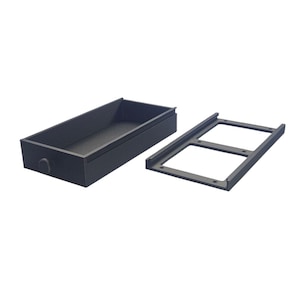 Secret Under Desk Drawer Desk Organization Office Organizer Hide Money  Valuables Stash Can Under Desk Hide Valuables Secret Drill No Drill