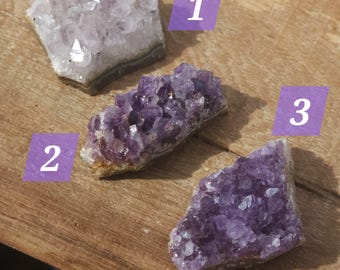 Zululand Amethyst Agate/Geode Plates (small)