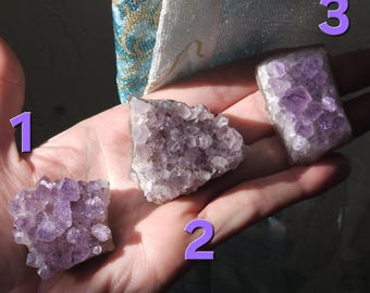 Zululand Amethyst Agate/Geode Plates (small)
