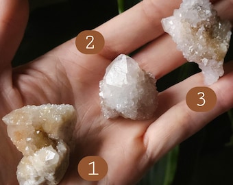 Small Spirit Quartz Cactus Quartz, Magnetite and Hematite inclusion; from Boekenhouthoek, Mpumalanga, South Africa