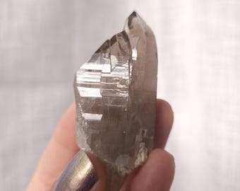 Smokey Quartz Cathedral; Partial Double Termination; from Mt. Malosa, Malawi