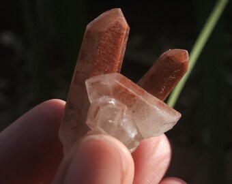 Hematite Phantom Quartz; Goodhouse, South Africa