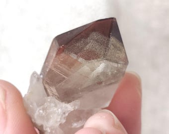 Hematite Inclusion Quartz, goethite, specular hematite, iron-oxides; Messina Mine, Limpopo, South Africa