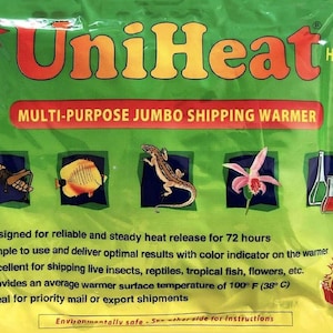 Add on heat pack- for winter shipping
