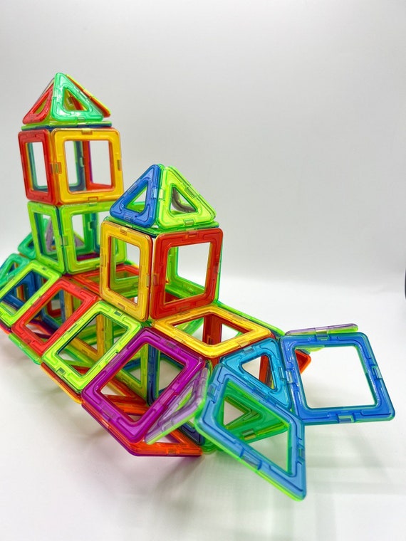 Building Toys Gemmicc Magnetic Tiles, Magnet Toys Building Blocks