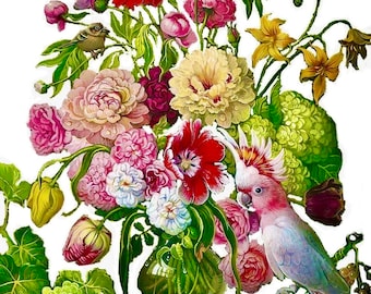 florero de gardenias dmc