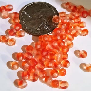 4mm Two-Tone Crystal Ruby Smooth Round Druk 100ct