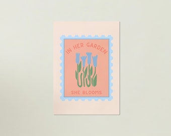 Self Love Positive Affirmations DIGITAL Print Mental Health Wellbeing Art Living Room Bedroom Poster Self Love Compassion