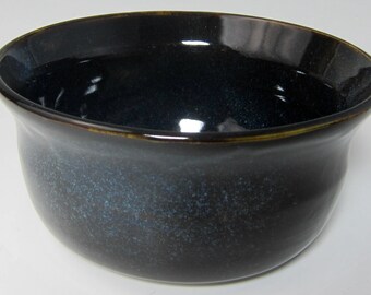 Night Sky Medium Porcelain Bowl - Handmade Pottery Soup or Cereal Bowl - Wheel-thrown Ceramics