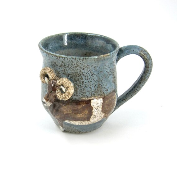 Ram's Head Mug - Mouflon - Wheel-thrown Stoneware - Hand-sculpted Bas  Relief - OOAK - Etsy