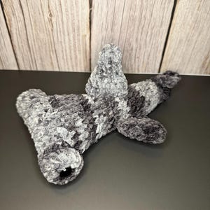 Handmade Crochet Hammerhead Shark Plush