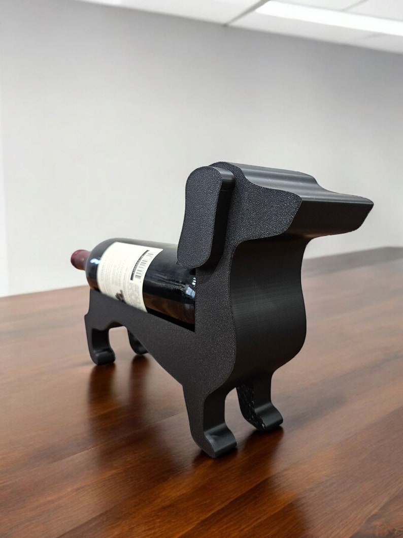 Dog Wine Rack Dachshund Wine Bottle Holder - Weiner Dog Wine Bottle Holder - Doggy ...