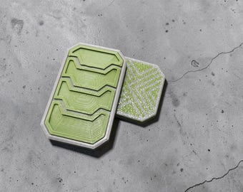 ARMOR BACK Fidget Slider | 3-Click Haptic |  EDC  | Tactile Desk Toy
