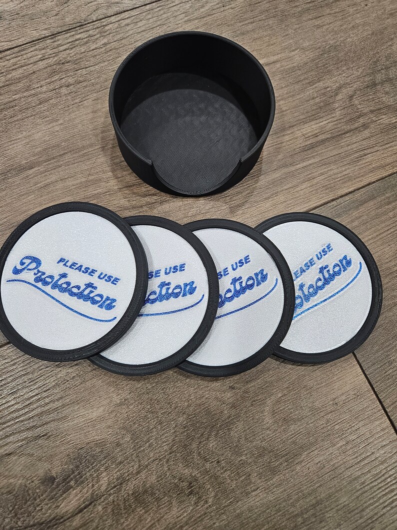 MPN3D Please Use Protection Coaster
