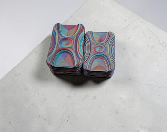 Chemical X Premium 4x2 Hybrid Slider | weighted Tactile Desk Toy & EDC Fidget