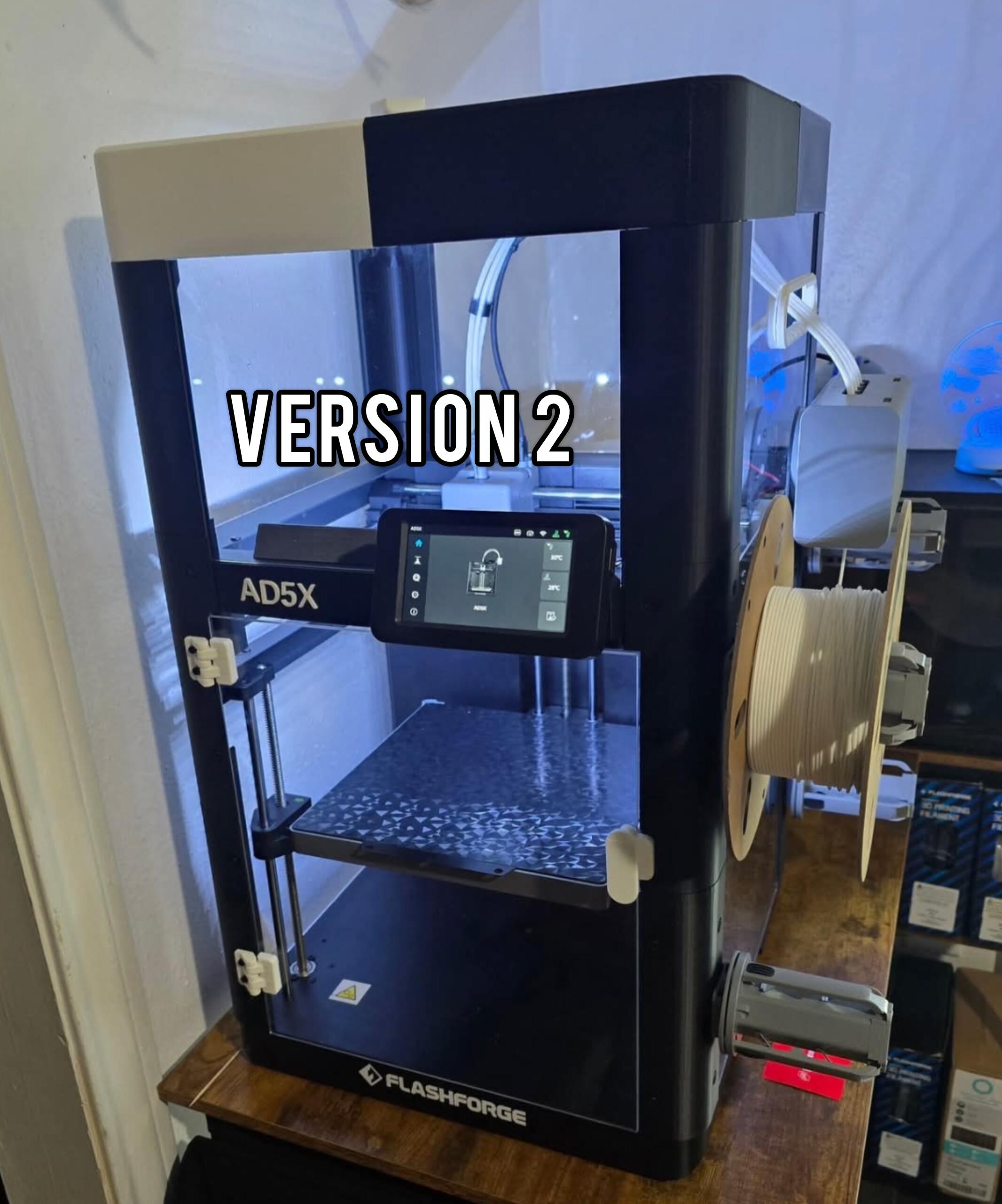 ABS Enclosure Kit for AD5X/AD5M - Acrylic Panels, 3d Printed