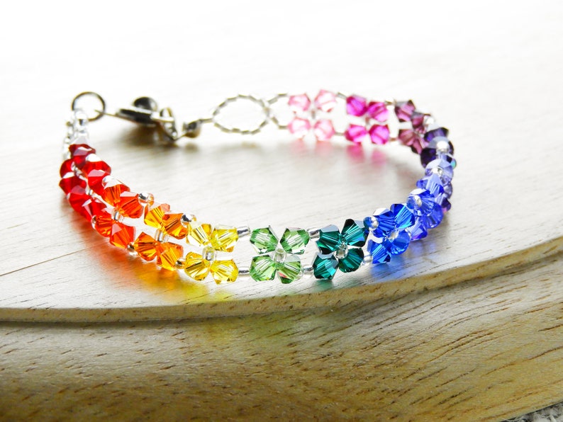Over The Rainbow Sparkle Name Bracelet