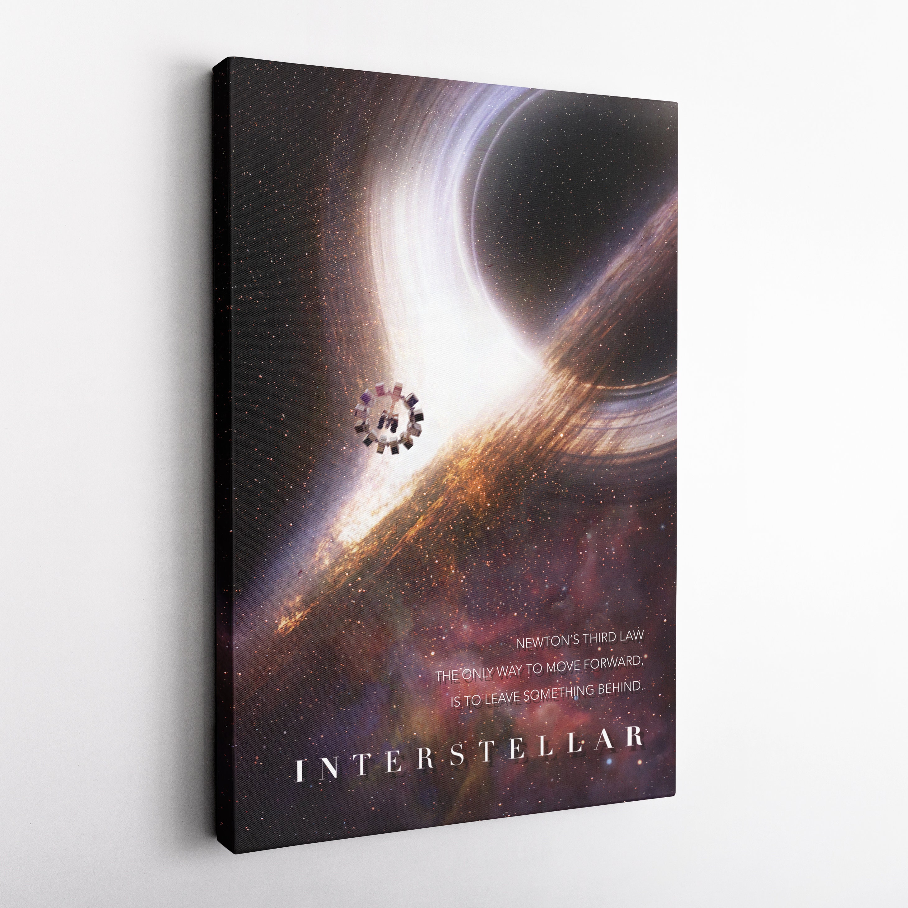 Interstellar Movie Poster Canvas Wall Art Home Decor Framed Poster