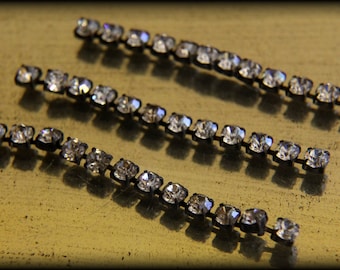 Very Early (Victorian, Edwardian) Large Rhinestones in Fantastic Condition (Lot 1 of 4)