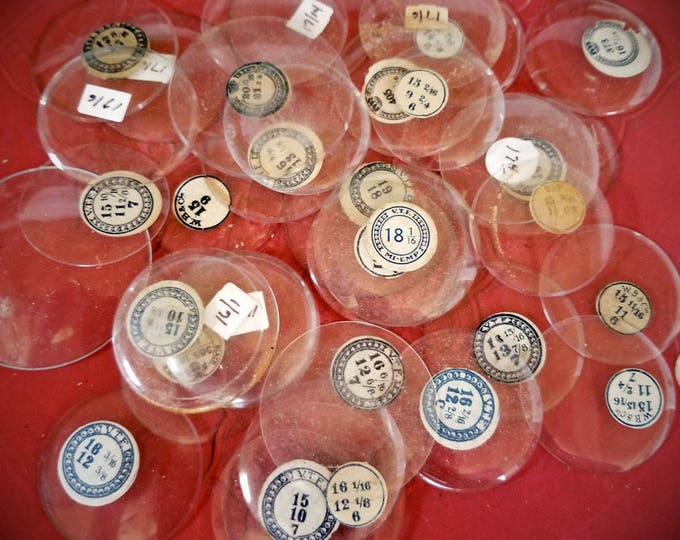 Vintage Watch Crystals / Vintage Watch Glass / Pocket Watch Crystals