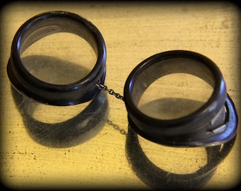 Steampunk / Motocycle Goggles / Racing Goggles / Car Goggles / Drednaut Motorcycle / Industrial Chic