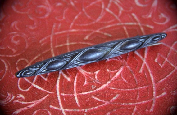 Victorian Mourning Brooch / Victorian Mourning Pin