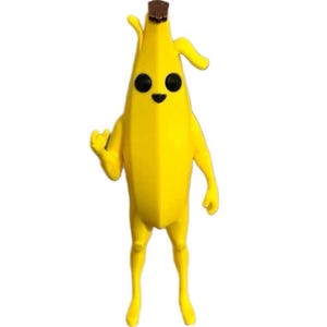 Fortnight Peely figure! Gaming accessories, room decor, funny video games desk toy,gag gifts, birthday party, setup, battle royale game gift