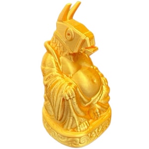 Fortnight Llama Buddha! Gaming accessories, room decor, funny video games desk toy,gag gifts, birthday party, setup, battle royale game gift