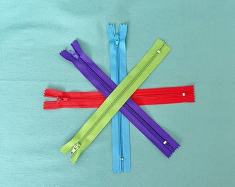20 cm Zip Bundle, Set of 4 Zipper
